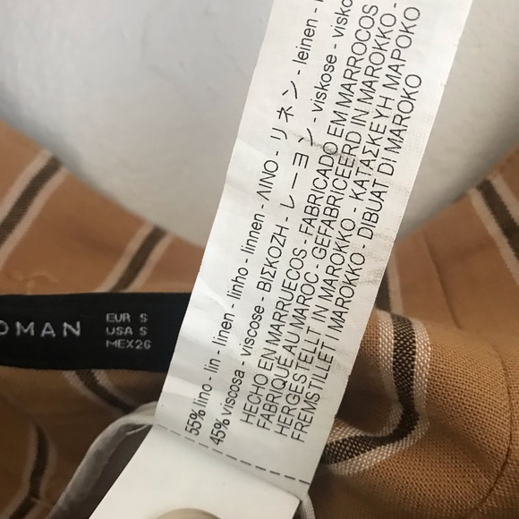 Zara woman S striped midi skirt - Picture 5 of 5